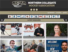 Tablet Screenshot of nchahockey.org